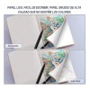 Y 4pcs Cuaderno A5 De Boceto Y Dibujo 200 Páginas