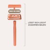 MYLILY Safety Razor Including 5 Razor Blades, Women's Safety Razor,