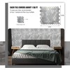 KASARO 10-Sheet Peel and Stick Backsplash, Aluminum Mosaic Stainless Steel