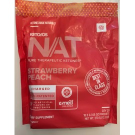 Pruvit Prüvit Ketones NAT 20 Packs Charged STRAWBERRY/FRE