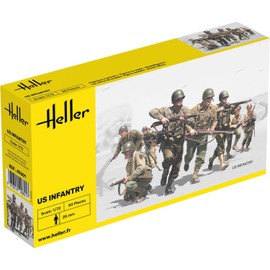 Heller 49601 Modellbausatz Infanterie US