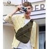 VARLIVOO Retro Men's Sling Bag Chest Bag Shoulder Bags Crossbody
