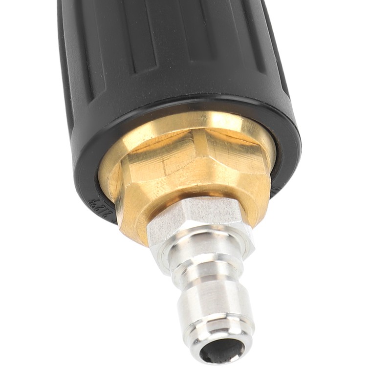 Pressure Washer Turbo Nozzle 1/4in Quick Connect Ceramic Core Copper