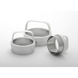 Norpro Biscuit/Cookie Cutters, Set of 3, As Shown