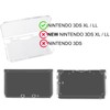 Bealuffe Clear Hard Case for 3DS XL, Transparent Protective Cover