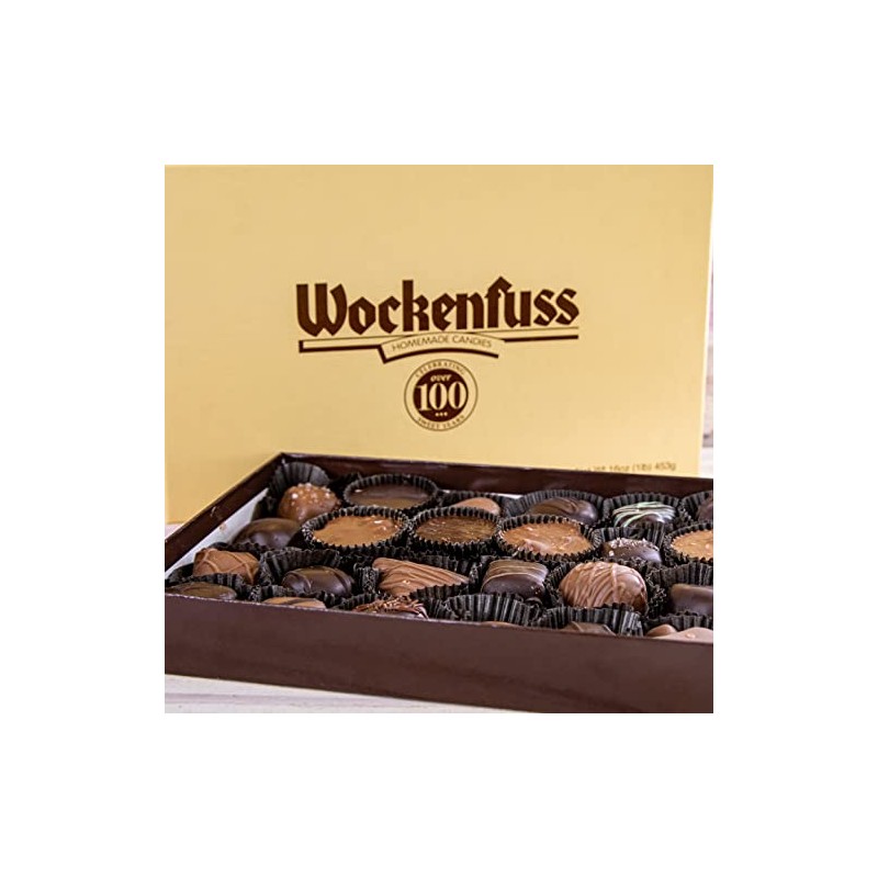 Wockenfuss Candies Deluxe Assortment - Milk & Dark - 1lb