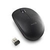 NGS Fog Pro Black - Wireless Mouse, 1000 DPI Optical