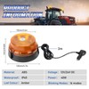 MIRUNNY Led Beacon Lights 12V-24V Amber Strobe Warning Light, 48