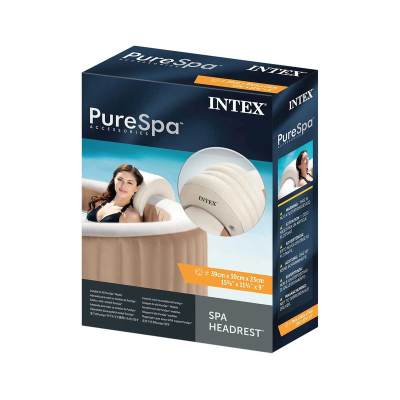 Intex PureSpa Hot Tub Accessories - Inflatable Headrest - 29
