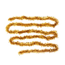 DekoPrinz® Christmas Decoration Garland Star Chain Doxa Gold Diameter 80 mm x 6 m