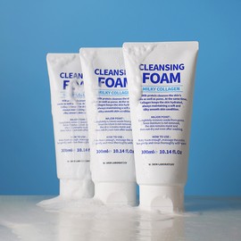 W피부연구소 [1+1+1] Large Capacity Milky Collagen Cleansing Foam