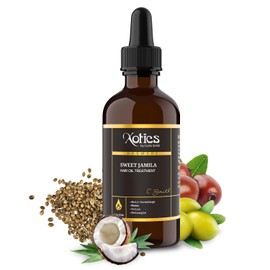 Xotics by Curtis Smith Xotics Sweet Jamila Cabelo Aceite - Aceite Natural Para El Crecimiento Del Cabello Con Aceite De Cáñamo, Argán, Oliva Y Coco Para Cabello Rizado Y Crespado Y Cabello Seco - Acei