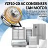 YZF10-20 Condenser Fan Motor AC 120V 60Hz 1550rpm 10/55W 0.8A