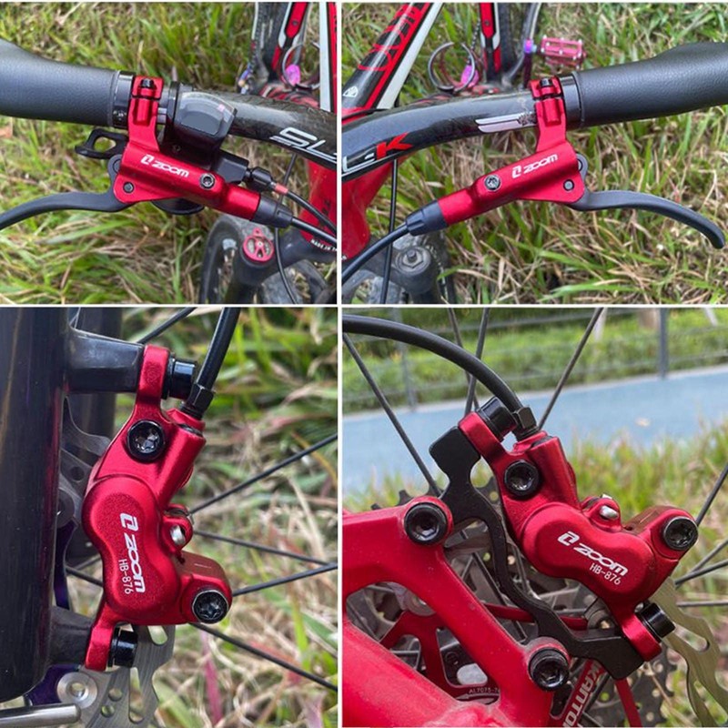 ThinkTop 4 Piston Bike Hydraulic Disc Brake, MTB Bicycle Oil