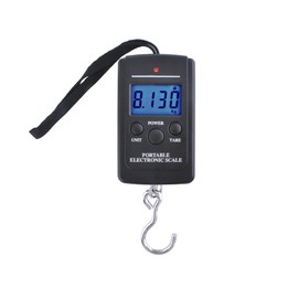 4175 Digital Luggage Scales Hanging Scales up to 40 kg +/- 5 g Measuring Units kg lb Jin oz Tare Hold Function