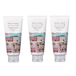 [Suncore] Keitos Loop Hair Moist Butter 0, 6.7 oz (190 g), For Professional Salon Hairdressing, Set of 3