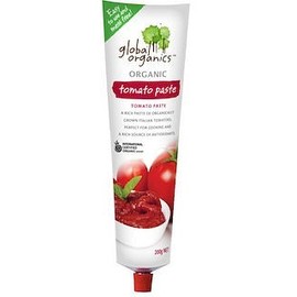 Global Organics Tomato Paste Organic 200g Tube
