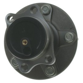 EXCEEDOE Rear Wheel Bearing and Hub Assembly Compatible With 2010 Mitsubishi Lancer DE 2.0 Liter (NOTE: FWD) - Two Years Warranty (Package Includes One Bearing)