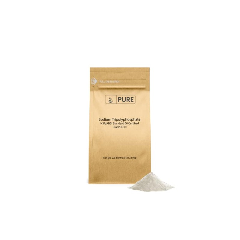 Pure Original Ingredients Sodium Tripolyphosphate (2.5 lb) Powerful Cleaning Agent,