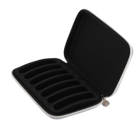 Harmonica Case for Multiple Harmonicas, Pu Leather Zippered Harmonica Carrying Case Storage Bag for 7 Harmonicas