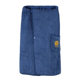 Wearable Bath Towel Skirt for Men Quick Dry Microfiber Bath Body Wrap with Pocket Soft Adjustable Beach Towels Cover Up Wrap Skirt Bathrobe Dressing Gown for Home Hotel Beach Pool Gym Spa Sauna