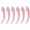 眉毛はさみ, ステンレス製, 眉用カット (6, ピンク)