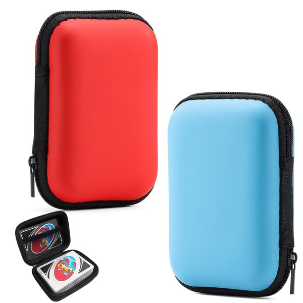 IGXX 2 Pieces Playing Card Cases for UNO, Soft Fabric