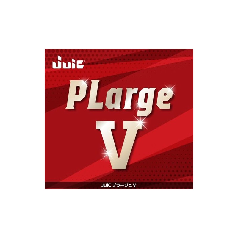 JUIC Table Tennis Rubber Plage V Red (RD) Thick (A)