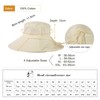 TOP-EX XL/XXL Sun Hats Women UPF 50+ Cotton Summer Hat