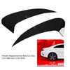 Pair of Rear Bumper Air Vent Spoiler Splitter Glossy Black