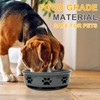 KPWACD Ceramic Pet Bowl for Dogs and Cats, Weighted Non-Slip
