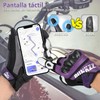 PUNKZZ Guantes para Motocicleta De Piel para Hombre y Mujer,