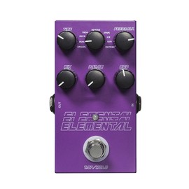 M-VAVE Guitar Pedal Overdrive, Delay Pedal Effector DC9V/Type-C 2 DELAY Digital Delay Guitar Effector Power Supply Methods Purple