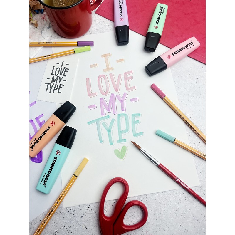 Stabilo Boss Original Highlighter Pens – Assorted Colours Yellow