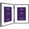 Hampton Frames MADRID Narrow Profile Photo Frame Matt Black Hinged