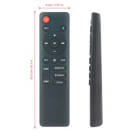 AULCMEET Remote Control RCA10A Replacement Remote Control Suitable for Edifier Powered Bookshelf 2.0 Speakers S2000MKIII RCA10A