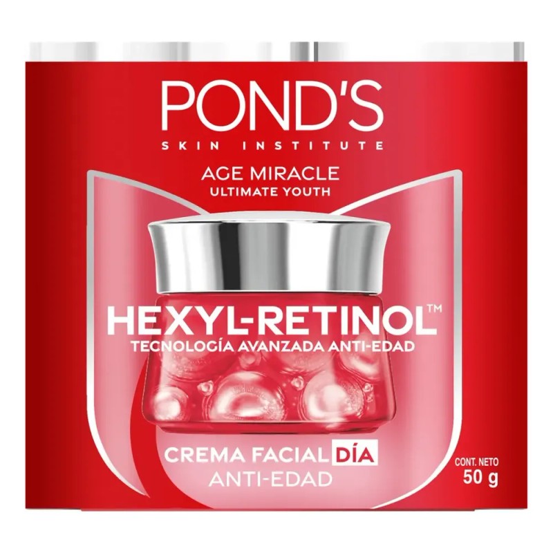 POND'S Crema Facial Día Age Miracle con Hexyl-Retinol 50g