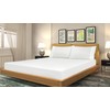 Oakias Full Fitted Sheets White – Pack of 2 Bottom