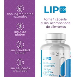 LIPO con L-Carnitina|90 cápsulas| Creatina y Cetonas de frambuesa