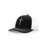 Nail Cross Jesus Christ Christian Embroidered Richardson 112 Trucker Cap
