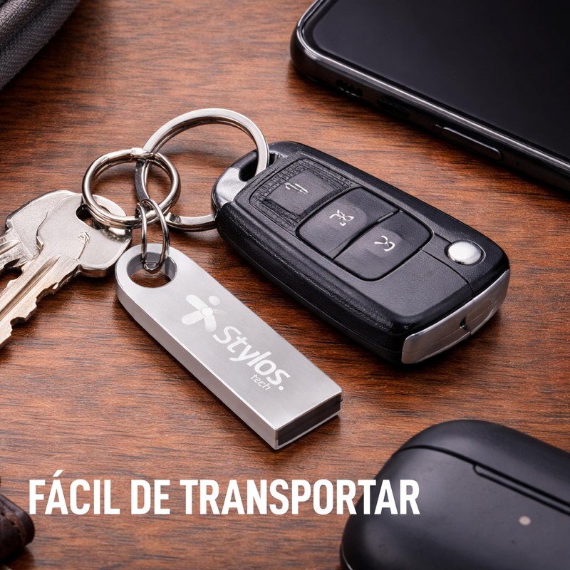 Stylos Paquete 20 Memorias USB 16GB 2.0 Metalica Tech