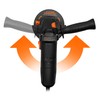 WEN 94475 7.5-Amp 4-1/2-Inch Angle Grinder with Reversible Handle, Three