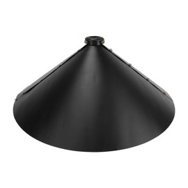 Squirrel Baffle for Bird Feeder Pole, 15.7 Inch Squirrel Proof Baffle, Outside Pole Mount Stopper & Bird House Guard for Outdoor Shepherd’s Hook, (Rod Style (with High and Short Fixed Clips))