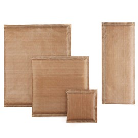 Heat Press Pillow Heat Pressing Transfer Pillow, PTFE Heat Resistant Pressing Pillows for Screen Print and Heat Pressing Shirts (4 Pack 4 Sizes)