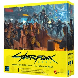 CMON Cyberpunk 2077 Night City Bands  Juego de Estrategia para Adultos y Adolescentes  a Partir de 14 años  de 1 a 4 Jugadores  90-120 Minutos por... 
