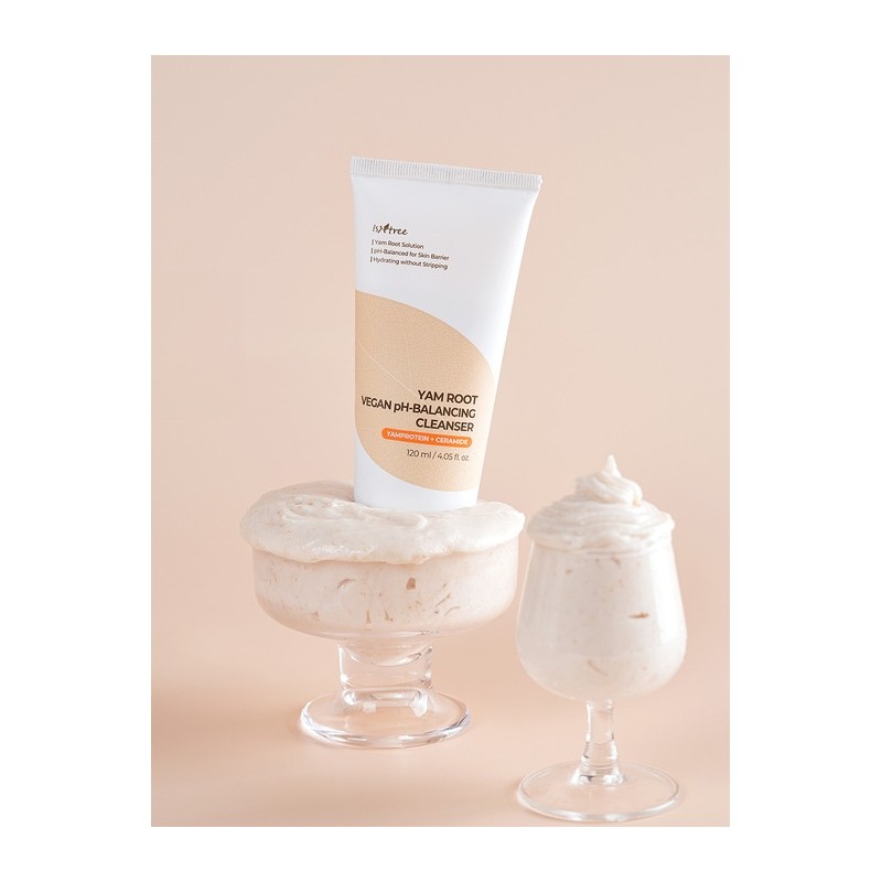 Yam Vegan Mildly Acidic Cleanser 120ml / 참마 비건 약산성