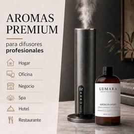 LUMARA | Aceite Aromático para Difusor | Inspirado en Abercrombie | Aroma masculino amaderado| Para Microdifusión en Seco, Humidificador y Ultrasónico, 250 ml
