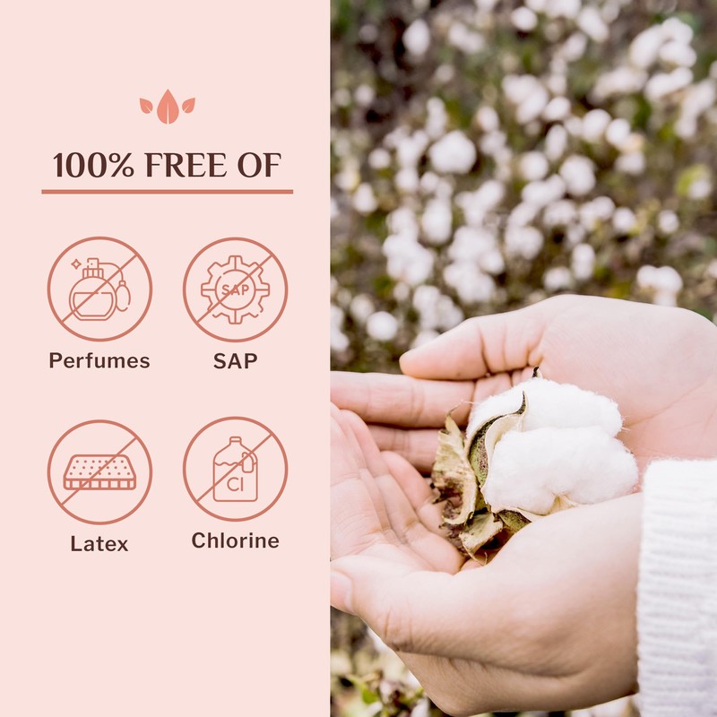 ORGANYC - Postpartum Pads Large Comfortable Medium Flow Day Pads