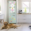 16 Pieces Happy Easter Bunny Refrigerator Magnets Fridge Magnet Sticker