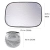 2pcs Foldable Sunroof Shade Sunshade Heat Isolate fit for Mini